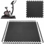 One Fitness MP10 122 cm x 122 cm x 1 cm Černá – Zboží Dáma