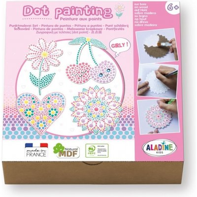 AladinE Kreativní sada Tečkování Pro holky – Hledejceny.cz