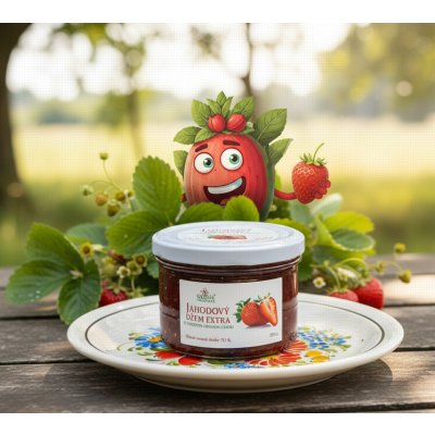 Grešík Džem jahodový extra Speciální 200 g – Zboží Dáma