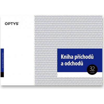 Optys 1269 Kniha příchodů a odchodů 32 listů – Zboží Dáma