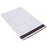 Obálka plastová 240 x 350 mm, bílá, 100 ks – Zboží Živě