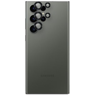 O2 Sklo Aluminium Lens Samsung Galaxy S24 Ultra černá 198408 – Zboží Živě