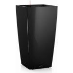 Lechuza Květináč Cubico Černá 22 cm – Hledejceny.cz
