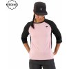 Cyklistický dres Mons Royale bike triko Tarn Merino Shift Raglan 3/4 black candy