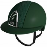 KEP Jezdecká ochranná helma Cromo 2.0 Textile Green Jaguar Milano Velvet Polo SWA zelená – Hledejceny.cz