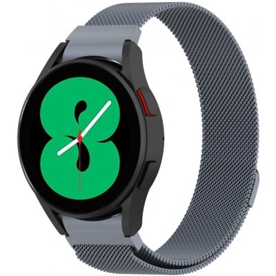 PROTEMIO MILANESE Kovový řemínek Samsung Galaxy Watch 6 Classic (47mm/43mm) a Watch 6 (44mm/40mm) šedý 65868 – Zbozi.Blesk.cz