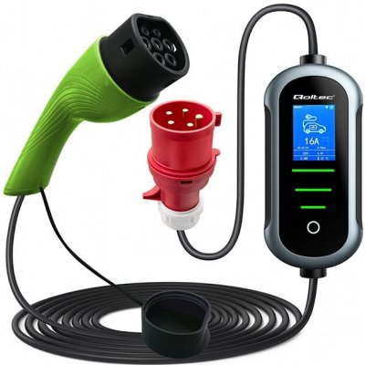 Qoltec Electric car charger 7kW 230V CEE 32A WiFi LCD 5 | Zboží Auto