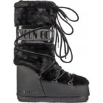 Moon Boot Icon Faux Fur black – Zboží Dáma