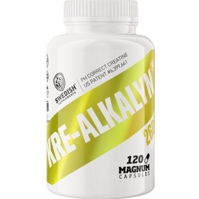 Swedish Supplements Kre-Alkalyn 2600 120 kapslí – Zboží Mobilmania