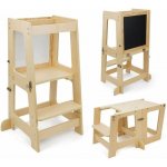 Hračka Učící věž Prema 3v1 přírodní – Zboží Mobilmania