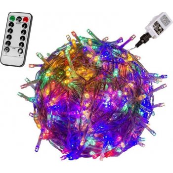 Voltronic Vánoční LED osvětlení 5 m barevná 50 LED + ovladač M59752