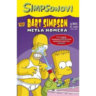 Simpsonovi - Bart Simpson 06/15 - Metla Homera - Groening Matt – Zboží Mobilmania