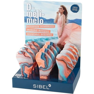 Sibel D-méli-mélo Blue Coral kartáč na vlasy – Zboží Mobilmania