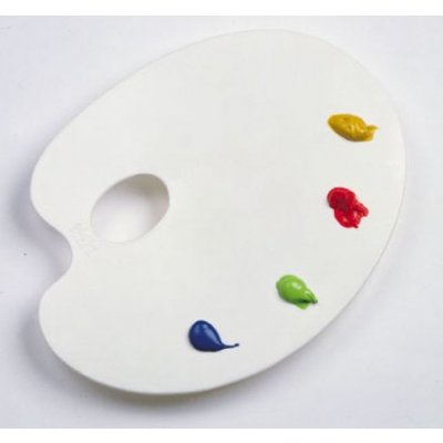 Umělohmotná oválná paleta Pébéo – Zboží Dáma