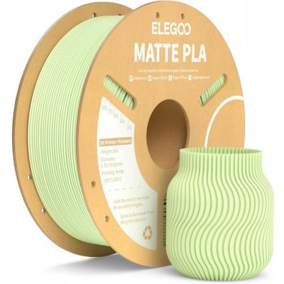 Elegoo PLA MATTE 1,75mm 1 kg Mint Green ELEEG240432 – Zboží Živě