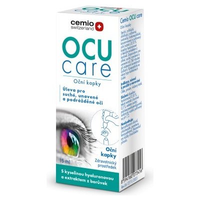 Cemio Ocu Care oční kapky 15 ml – Zbozi.Blesk.cz