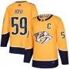 Hokejový dres Adidas Dres Nashville Predators #59 Roman Josi adizero Home Authentic Player Pro