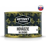 Hotovky z plechovky Hovězí na divoko 400 g – Zboží Dáma
