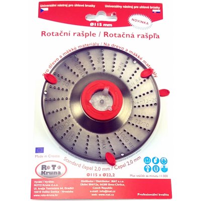Roto Kruna Rotační rašple 115 x 22,2 mm ROTO11520