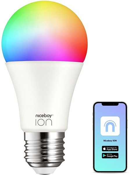 Niceboy ION SmartBulb RGB E27, 12 W