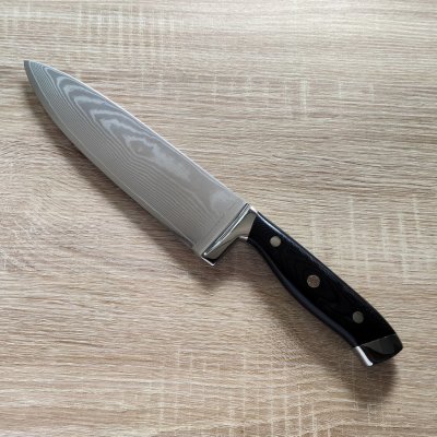 Seburo WEST Šéfkuchařský nůž Damascus 220 mm