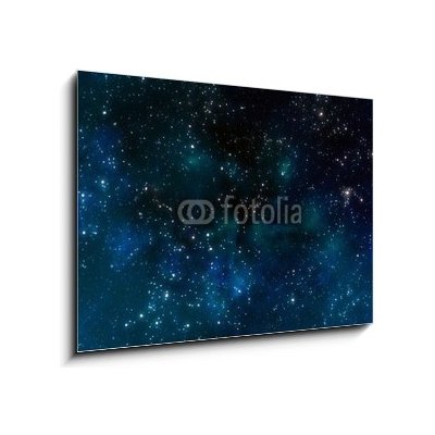 Obraz 1D - 100 x 70 cm - deep outer space or starry night sky hluboký vesmír nebo hvězdná noční obloha – Zboží Mobilmania