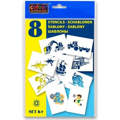 Centropen Šablony pro foukací fixy 9996 K motivy pro kluky – Zboží Dáma