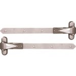 LOCINOX 4DW A2 400 - nerezové regulovatelné panty pro dřevěné křídlové brány a branky, délka 400 mm – Sleviste.cz