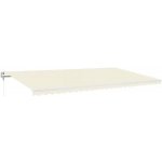 vidaXL Automatická markýza LED a senzor větru 600 x 300 cm krémová – Zboží Mobilmania