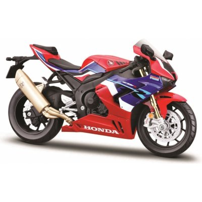 Maisto motorka bez podstavce Honda CBR 1000RR R Fireblade SP modro červená 1:18 – Zboží Mobilmania