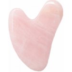 Nefertitis Gua sha z růženínu tvar srdce NF16630 - délka cca 8 cm – Zbozi.Blesk.cz
