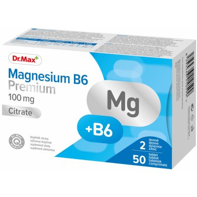 Dr.Max Magnesium B6 Premium 100 mg 50 tablet