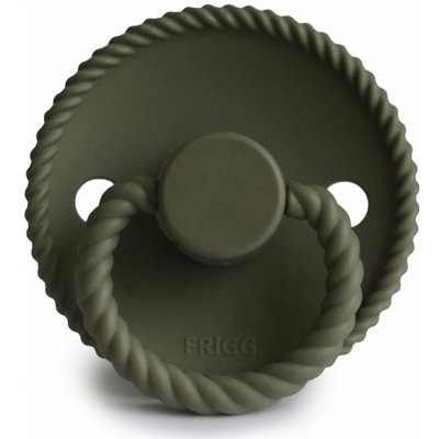 Frigg silikon dudlík Rope Olive – Hledejceny.cz