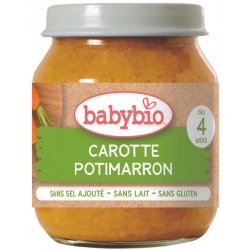 BABYBIO Mrkev a dýně BIO 130 g