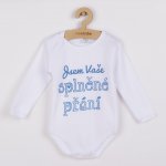 Body s potiskem New Baby Jsem Vaše splněné přání – Zboží Mobilmania