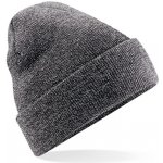 Beechfield zimní čepice Original Cuffed beanie stříbrný melír – Hledejceny.cz
