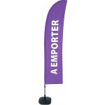 Jansen Display Beach Flag Budget Wind Complete Set Take Away Purple French, 1010 x 4305 mm – Hledejceny.cz