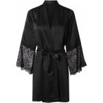 Esmara saténové kimono černá – Zbozi.Blesk.cz