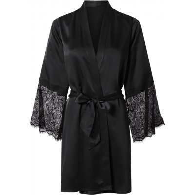 Esmara saténové kimono černá – Zbozi.Blesk.cz