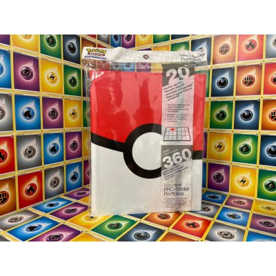 Ultra Pro Pokémon TCG Poké Ball A4 album na 360 karet – Hledejceny.cz