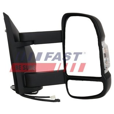 Zrcátko Fiat Ducato 06>/ 14> elektrické dlouhé pravé vyhřívané + senzor WY5W 10PINS RHD WFT12450 | Zboží Auto