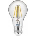 GTV LED VLÁKNO, A-G, A60, 4000K, E27, 8,0W, AC220-240V, 360°, 880lm, 70mA – Zboží Mobilmania