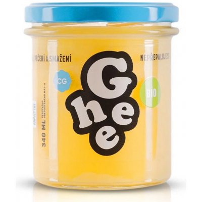 Ghee přepuštěné máslo BIO 340ml, České ghíčko – Zboží Dáma
