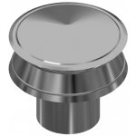 Bokra Komínová stříška s protidešťovým límcem 120mm – Zboží Dáma