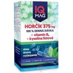 IQ Mag hořčík 375 mg + B6 + kys.listová 60 tobolek – Hledejceny.cz