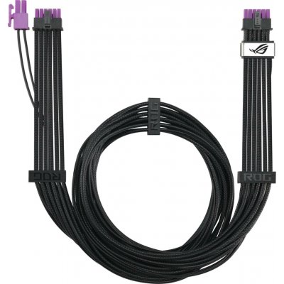 Asus Rog Equalizer PCIe 5.1 600W 12V-2x6 GPU Power Cable Black 90YE00BN-B0QA00 – Zboží Mobilmania
