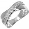 Prsteny Zářivý stříbrný prsten LÉONCE JJJR0030