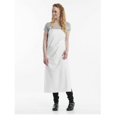 Chaud Devant Kuchářská zástěra s náprsenkou Waterproof White White – Hledejceny.cz