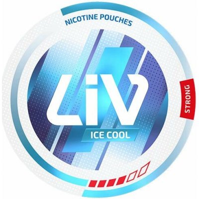 LIV Ice Cool Strong 9,6 mg Slim 20 sáčků – Sleviste.cz