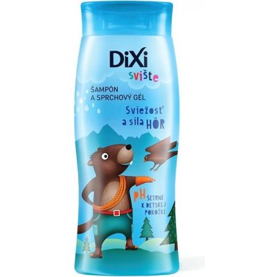 Dixi Sviště šampon a sprchový gel pro kluky 250 ml